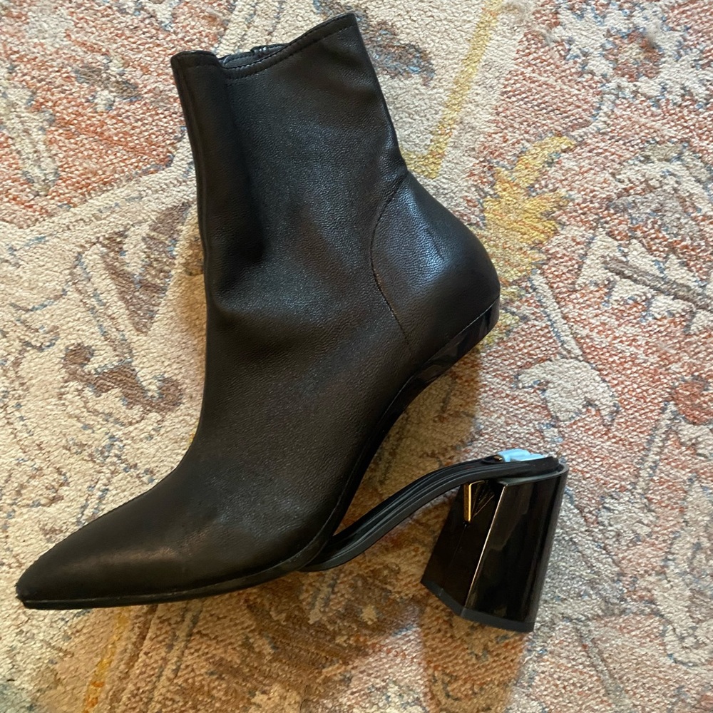 Pashion Footwear Black Heeled Boots
